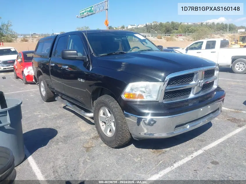 DODGE RAM 2010, VIN 1D7RB1GPXAS160148