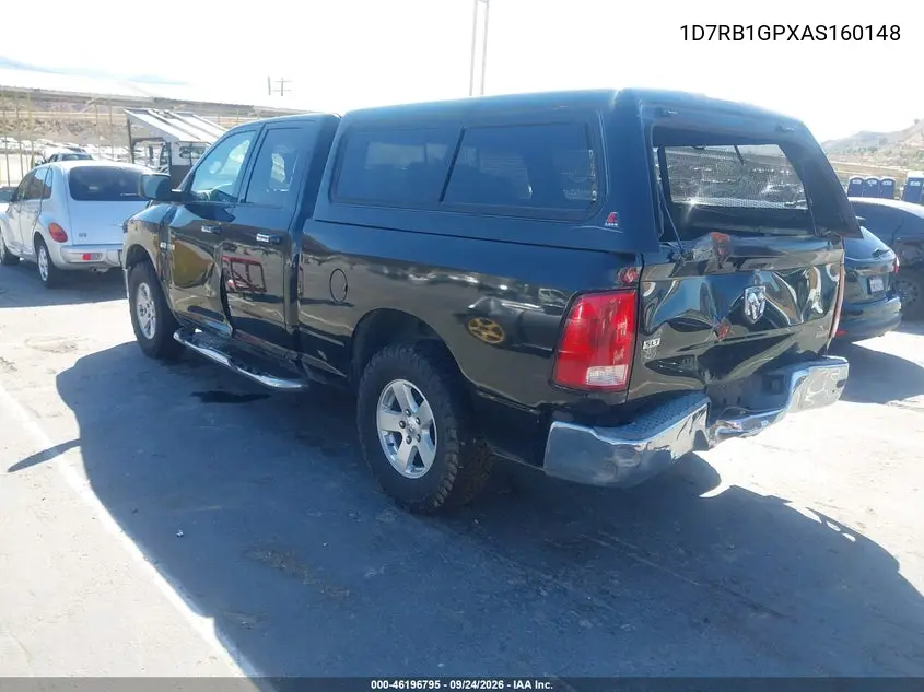 2010 DODGE RAM VIN 1D7RB1GPXAS160148 — фото 3