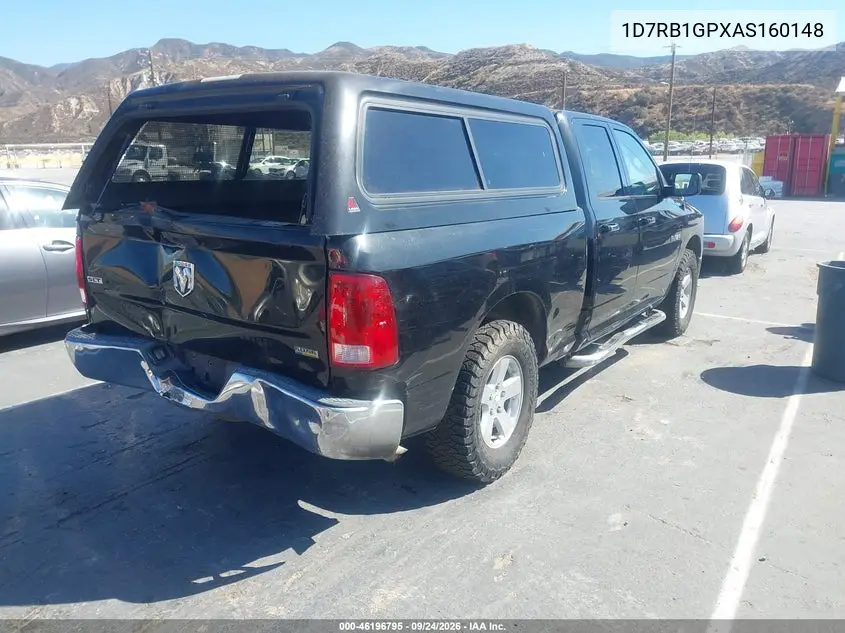 2010 DODGE RAM VIN 1D7RB1GPXAS160148 — фото 4
