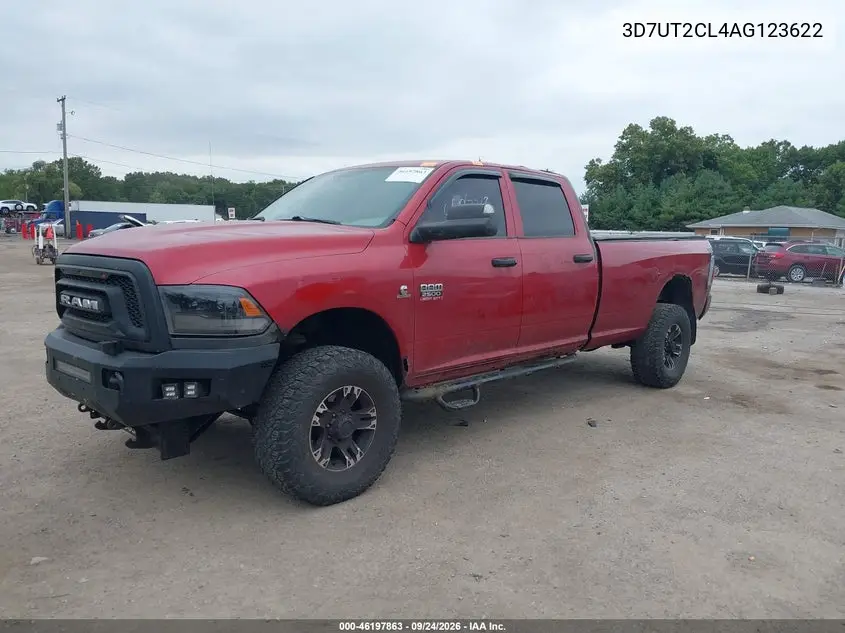 2010 DODGE RAM VIN 3D7UT2CL4AG123622 — фото 2