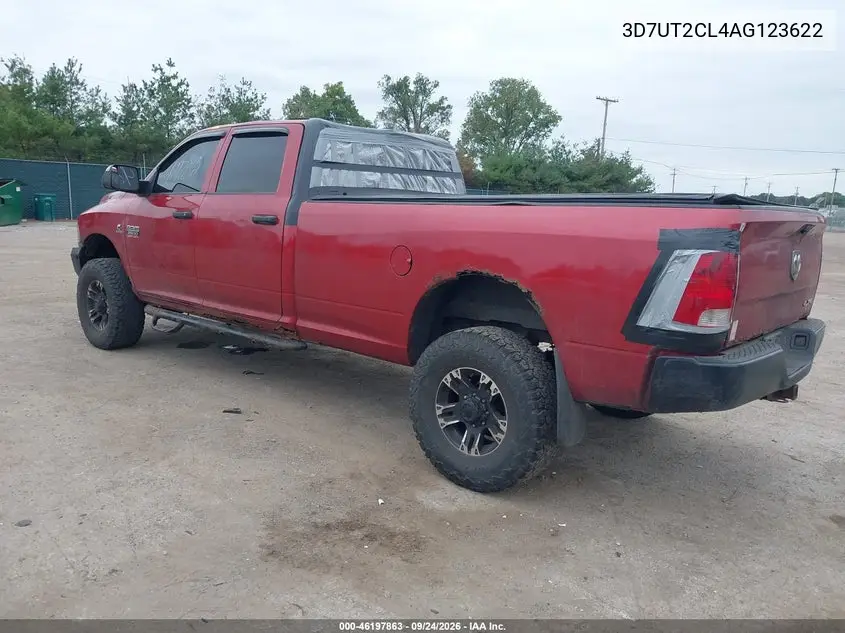 2010 DODGE RAM VIN 3D7UT2CL4AG123622 — фото 3