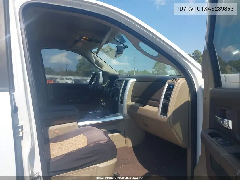 2010 DODGE RAM VIN 1D7RV1CTXAS239863 — фото 5