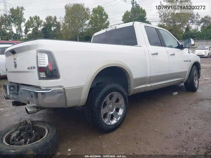2010 DODGE RAM VIN 1D7RV1GT9AS200272 — фото 4
