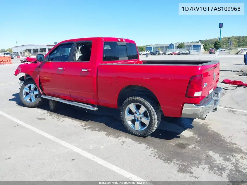 2010 DODGE RAM VIN 1D7RV1GT7AS109968 — фото 3