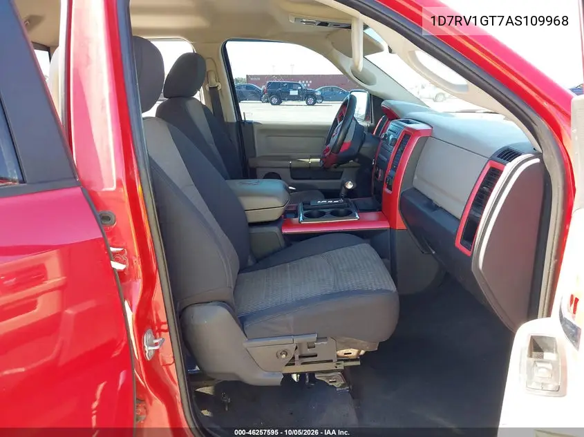 2010 DODGE RAM VIN 1D7RV1GT7AS109968 — фото 5