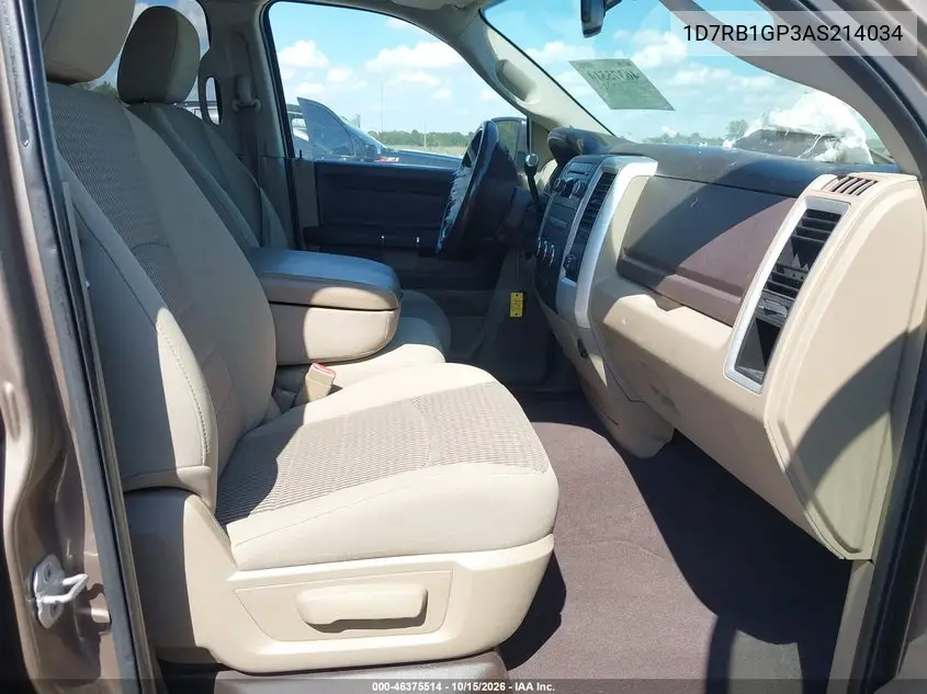 2010 DODGE RAM VIN 1D7RB1GP3AS214034 — фото 5