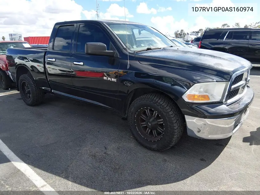 DODGE RAM 2010, VIN 1D7RV1GP0AS160974