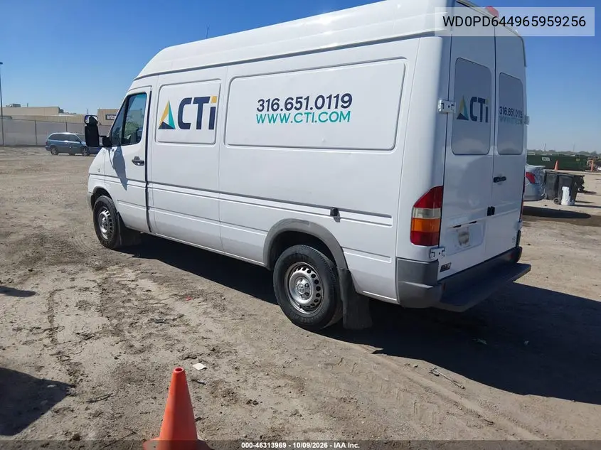 2006 DODGE SPRINTER VIN WD0PD644965959256 — фото 3
