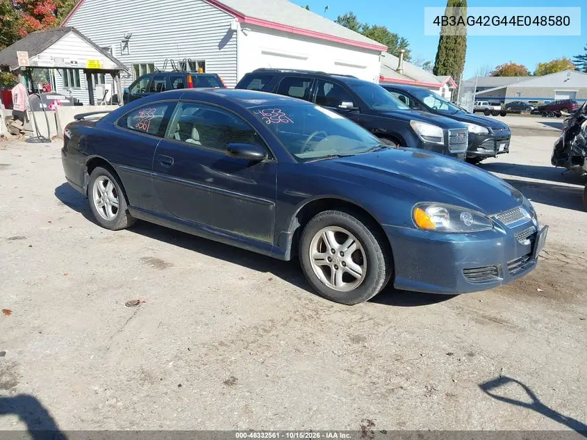DODGE STRATUS 2004, VIN 4B3AG42G44E048580