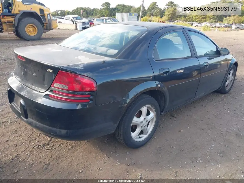 2005 DODGE STRATUS VIN 1B3EL46X35N693179 — фото 4