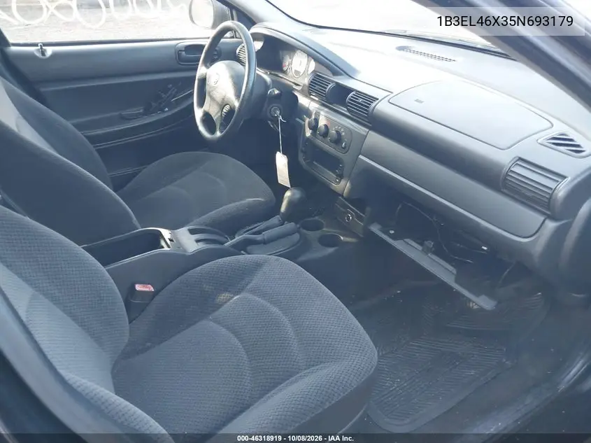2005 DODGE STRATUS VIN 1B3EL46X35N693179 — фото 5