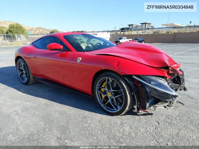 FERRARI ROMA 2024, VIN ZFF98RNA5R0304848