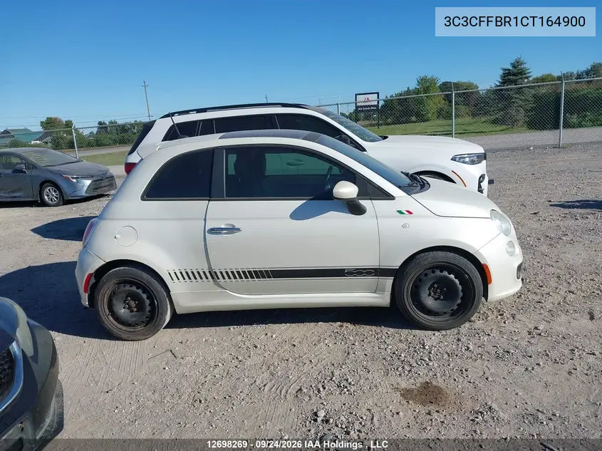 2012 FIAT 500 VIN 3C3CFFBR1CT164900 — фото 14