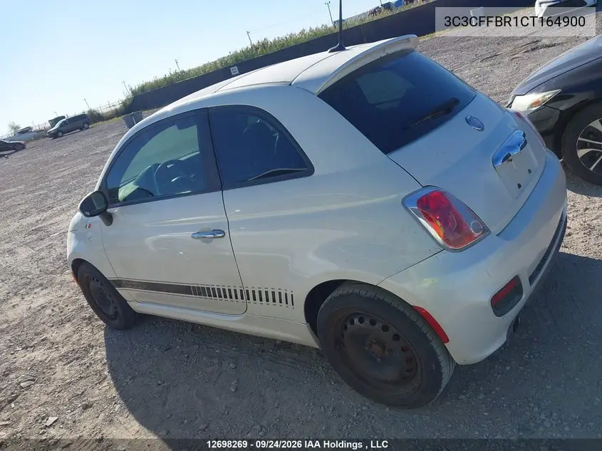 2012 FIAT 500 VIN 3C3CFFBR1CT164900 — фото 15