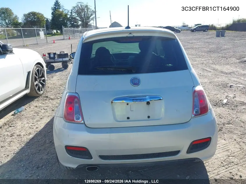2012 FIAT 500 VIN 3C3CFFBR1CT164900 — фото 17