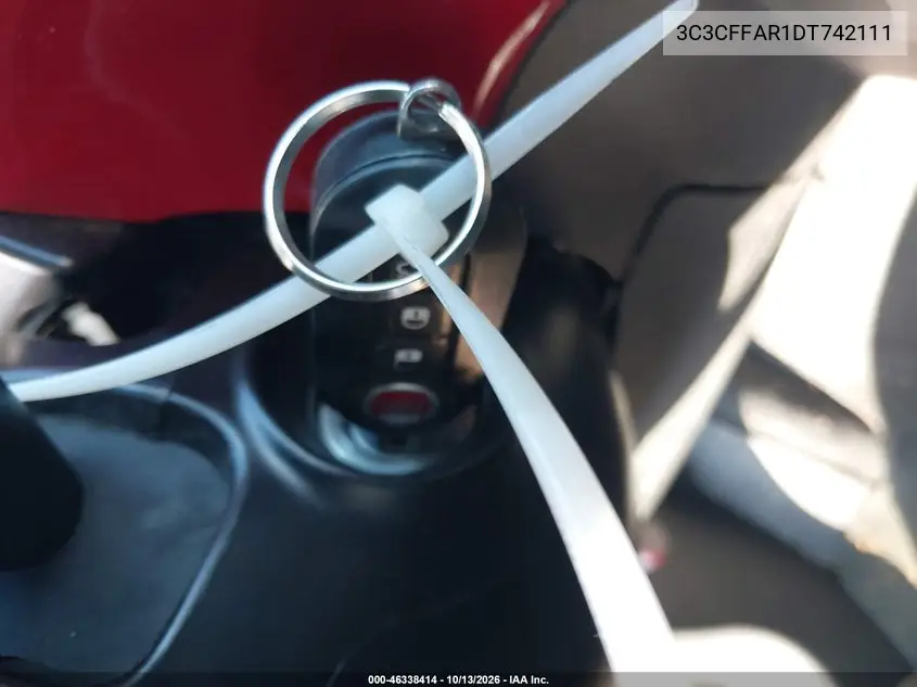 2013 FIAT 500 VIN 3C3CFFAR1DT742111 — фото 11