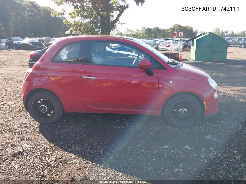 2013 FIAT 500 VIN 3C3CFFAR1DT742111 — фото 13