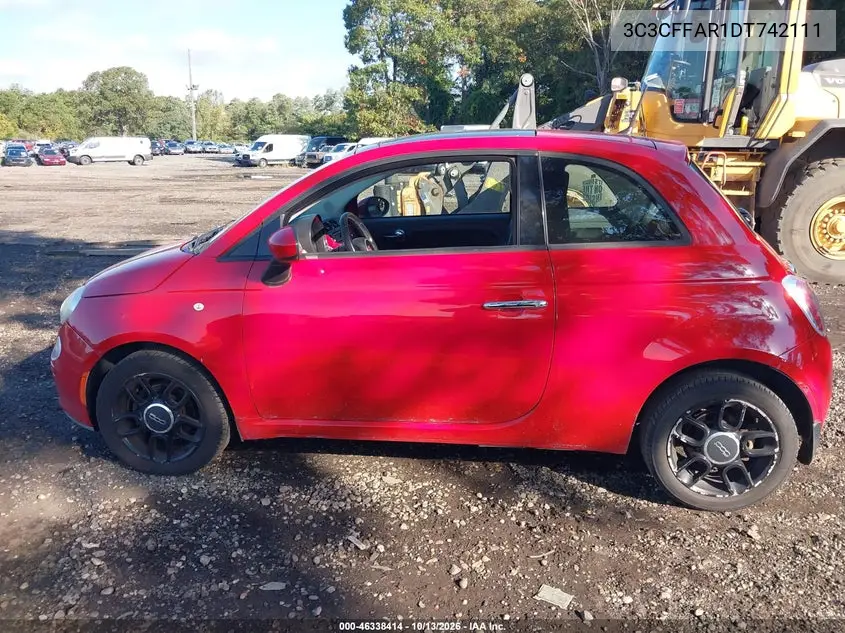 2013 FIAT 500 VIN 3C3CFFAR1DT742111 — фото 14