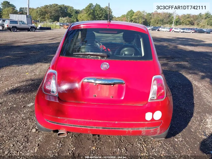 2013 FIAT 500 VIN 3C3CFFAR1DT742111 — фото 16
