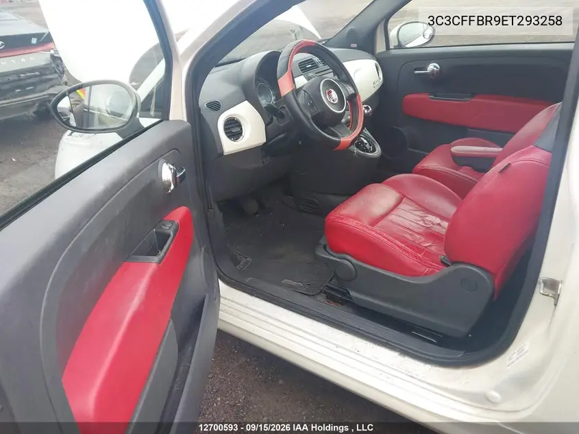 2014 FIAT 500 VIN 3C3CFFBR9ET293258 — фото 17