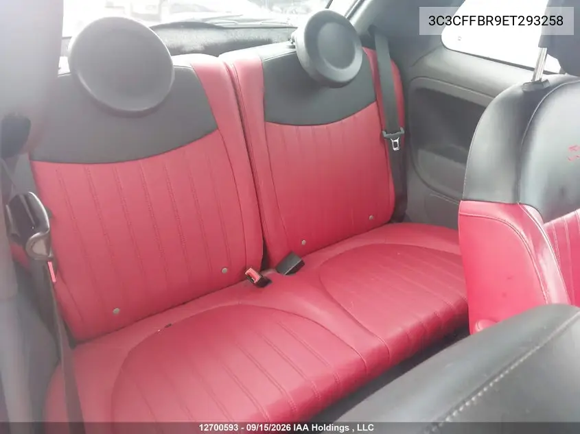 2014 FIAT 500 VIN 3C3CFFBR9ET293258 — фото 8