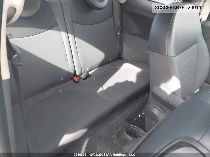 2014 FIAT 500 VIN 3C3CFFAR7ET200111 — фото 8