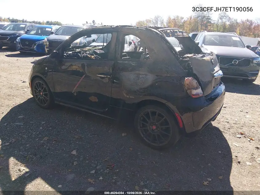 2014 FIAT 500 VIN 3C3CFFJH7ET190056 — фото 3