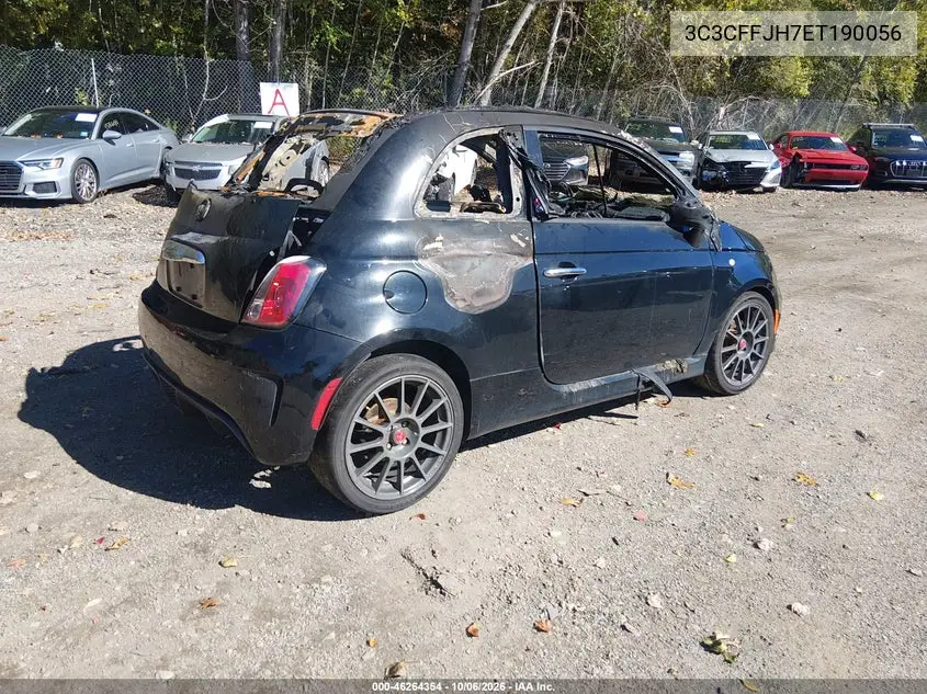 2014 FIAT 500 VIN 3C3CFFJH7ET190056 — фото 4