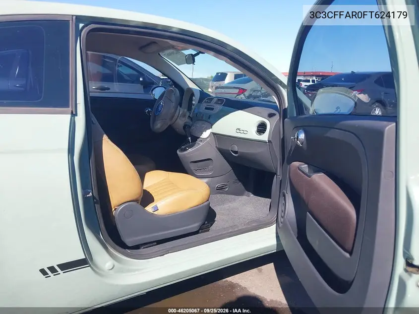 2015 FIAT 500 VIN 3C3CFFAR0FT624179 — фото 5