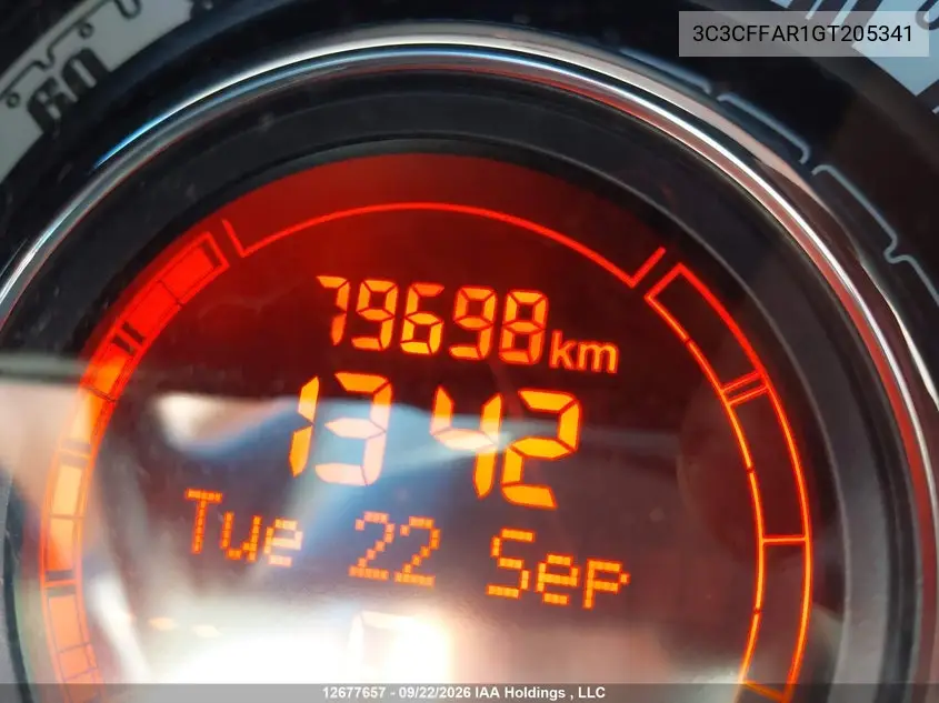 2016 FIAT 500 VIN 3C3CFFAR1GT205341 — фото 15
