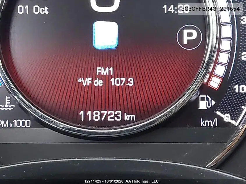 2016 FIAT 500 VIN 3C3CFFBR4GT201654 — фото 15