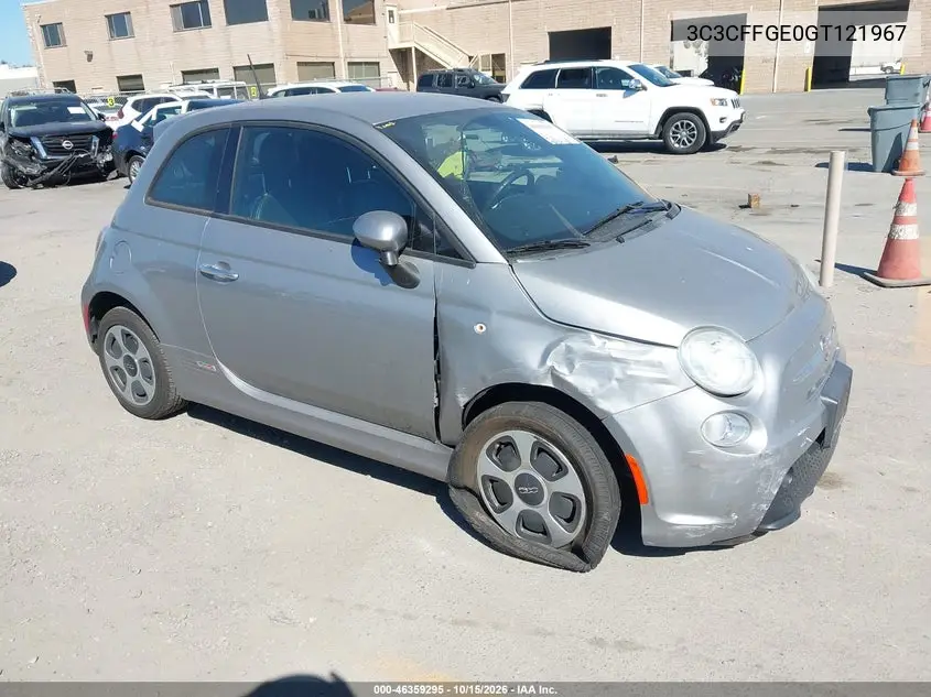 FIAT 500 2016, VIN 3C3CFFGE0GT121967