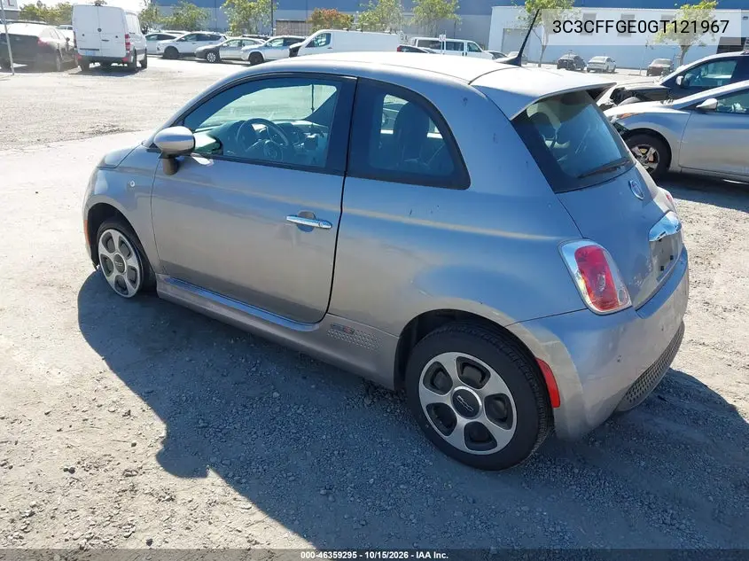 2016 FIAT 500 VIN 3C3CFFGE0GT121967 — фото 3