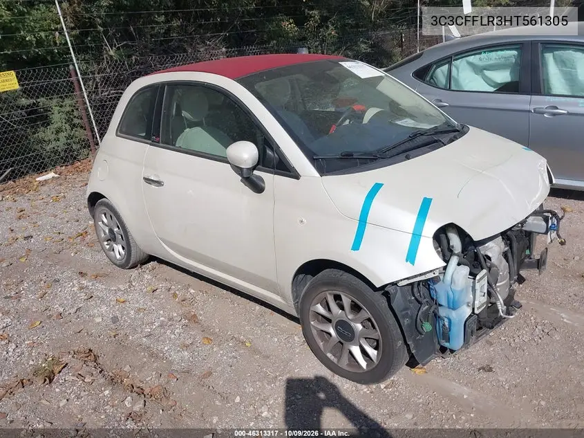 FIAT 500 2017, VIN 3C3CFFLR3HT561305
