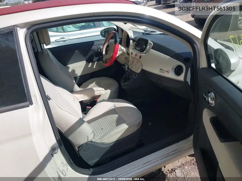 2017 FIAT 500 VIN 3C3CFFLR3HT561305 — фото 5