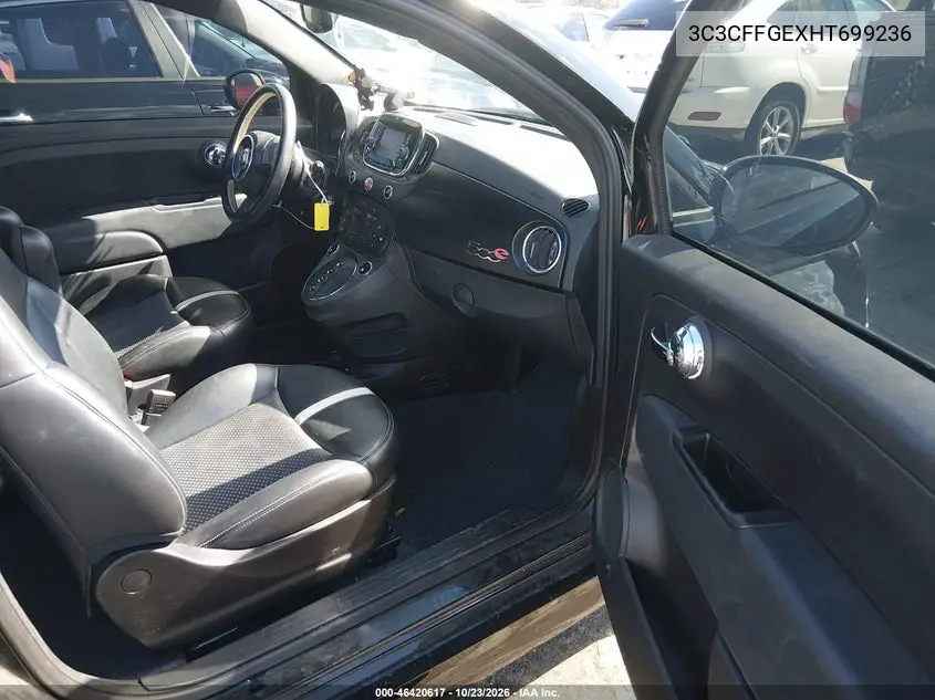 2017 FIAT 500 VIN 3C3CFFGEXHT699236 — фото 5