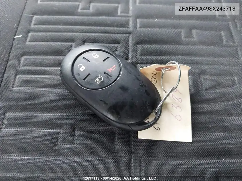 2025 FIAT 500 VIN ZFAFFAA49SX243713 — фото 11