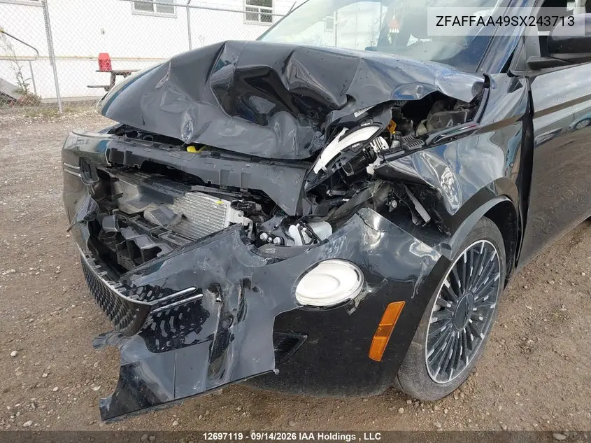 2025 FIAT 500 VIN ZFAFFAA49SX243713 — фото 6