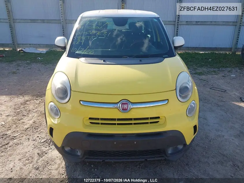 2014 FIAT 500L VIN ZFBCFADH4EZ027631 — фото 13