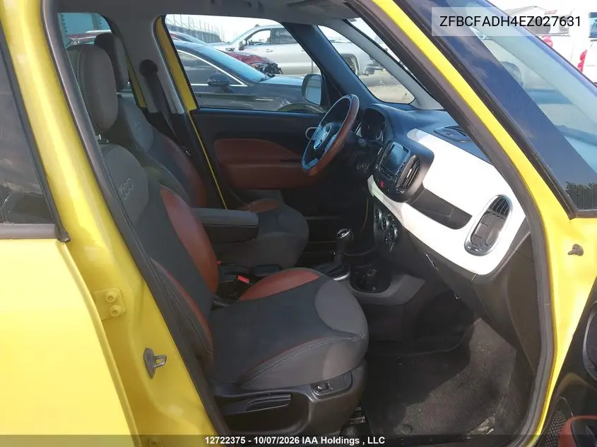 2014 FIAT 500L VIN ZFBCFADH4EZ027631 — фото 5