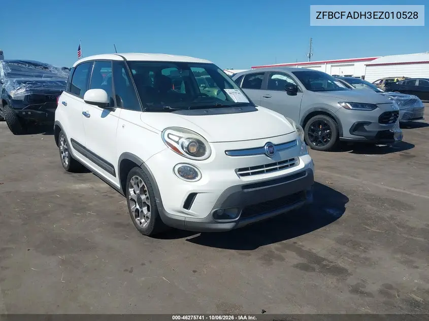 FIAT 500L 2014, VIN ZFBCFADH3EZ010528