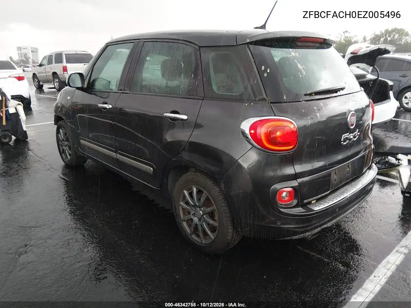 2014 FIAT 500L VIN ZFBCFACH0EZ005496 — фото 3
