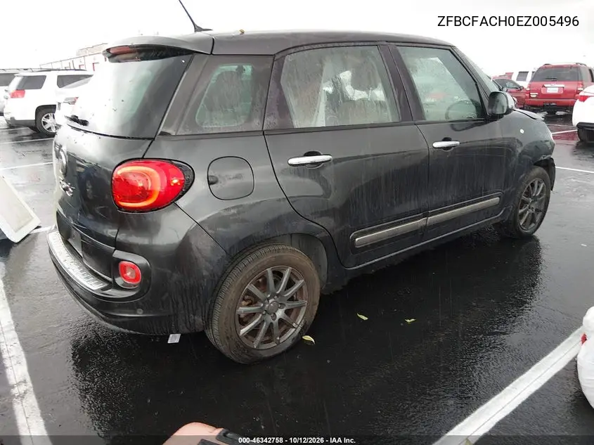 2014 FIAT 500L VIN ZFBCFACH0EZ005496 — фото 4