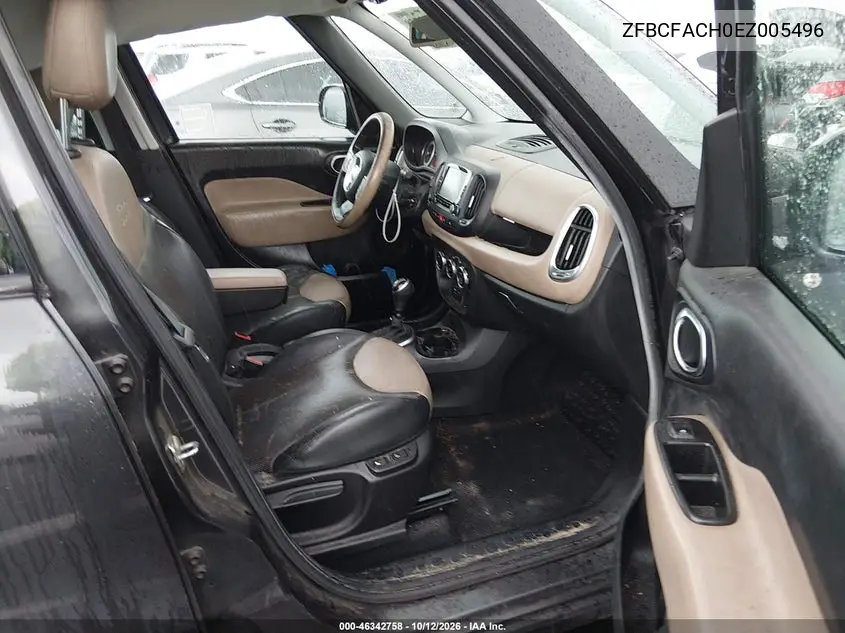 2014 FIAT 500L VIN ZFBCFACH0EZ005496 — фото 5