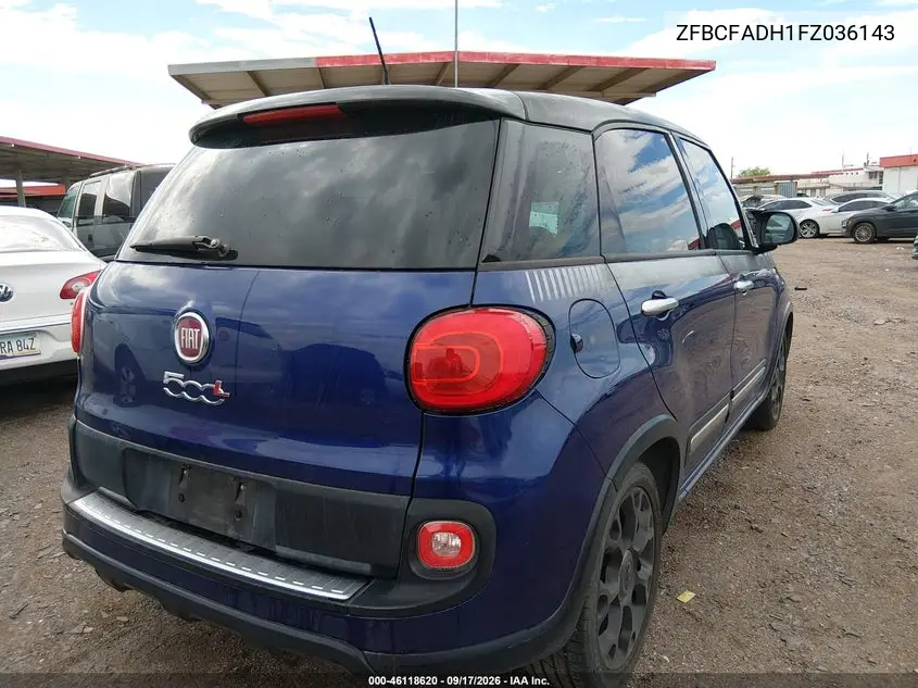 2015 FIAT 500L VIN ZFBCFADH1FZ036143 — фото 4