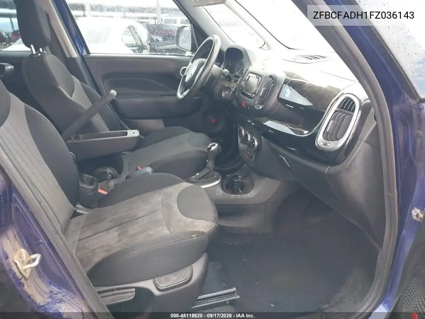 2015 FIAT 500L VIN ZFBCFADH1FZ036143 — фото 5