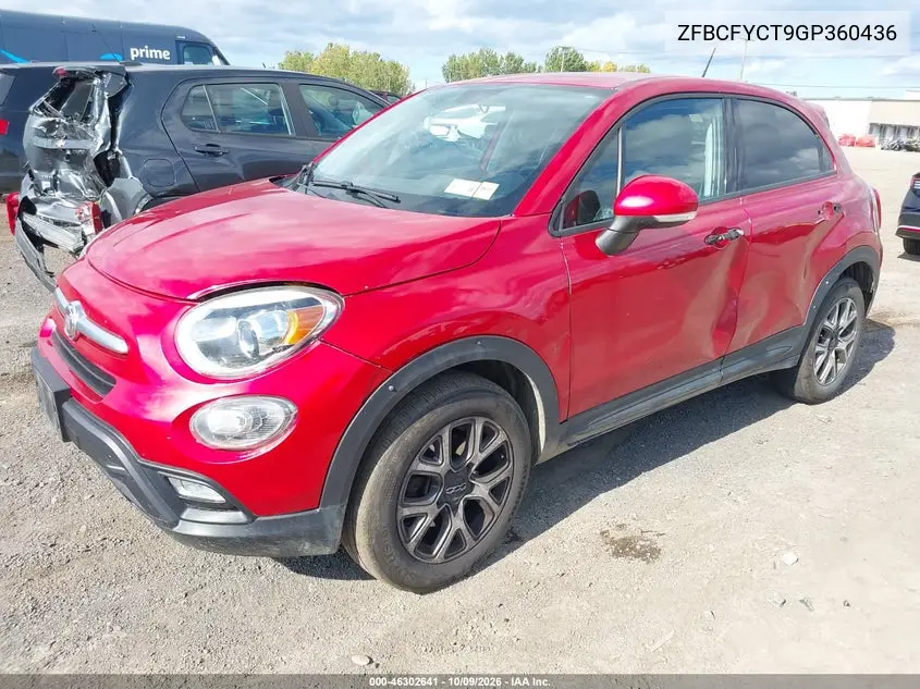 2016 FIAT 500X VIN ZFBCFYCT9GP360436 — фото 2