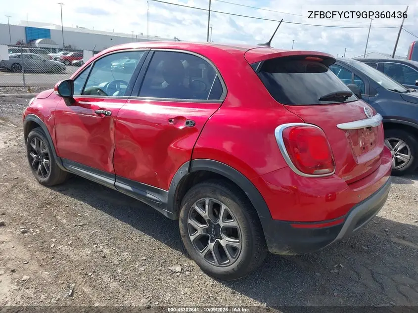 2016 FIAT 500X VIN ZFBCFYCT9GP360436 — фото 3