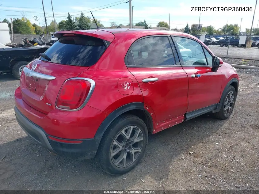 2016 FIAT 500X VIN ZFBCFYCT9GP360436 — фото 4