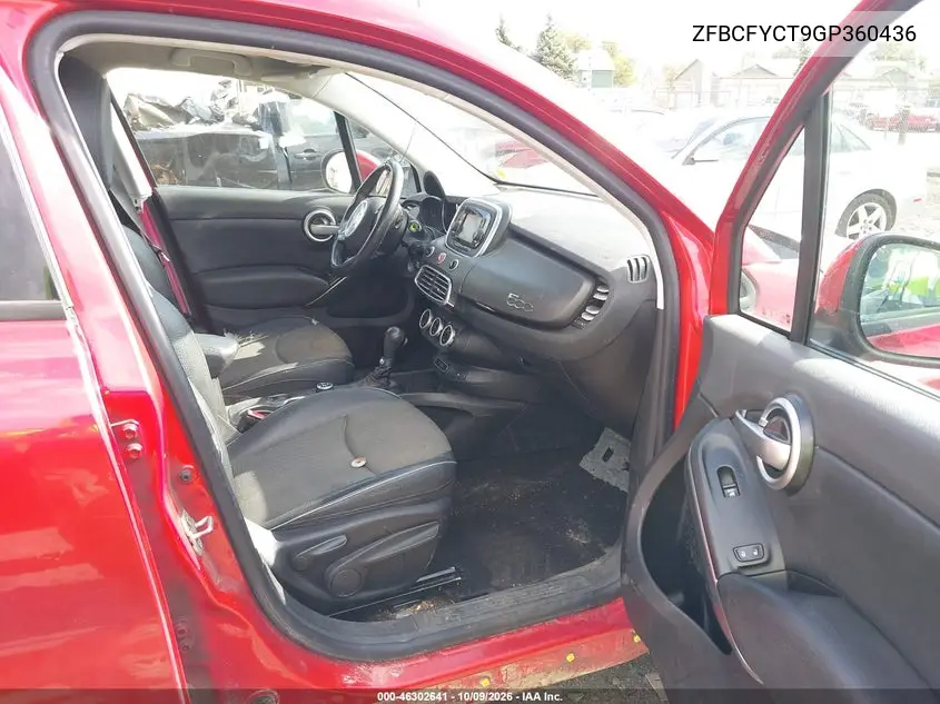 2016 FIAT 500X VIN ZFBCFYCT9GP360436 — фото 5